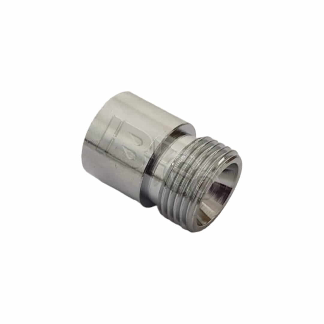 Conector hembra 9/16 3/8 para flujometro de oxigeno